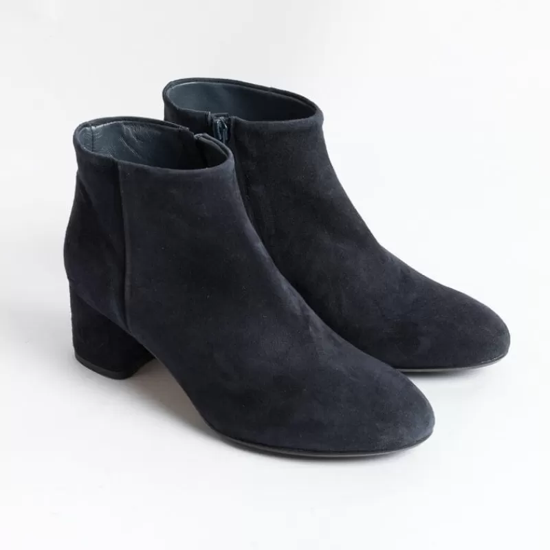 Women Anna F. Ankle Boots*Anna F - Ankle Boot - 9787 - Blue Suede