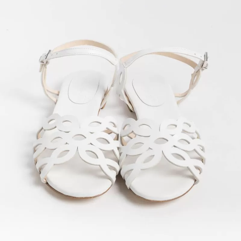 Women Anna F. Low Sandals* - Flat Sandals 3669 - White