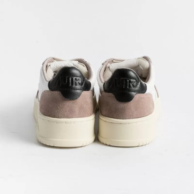 Women AUTRY - Collezione donna Sneakers*Autry - Aulw Gs20 - Sneakers - Low Wom Suede Leat - White Dove Black