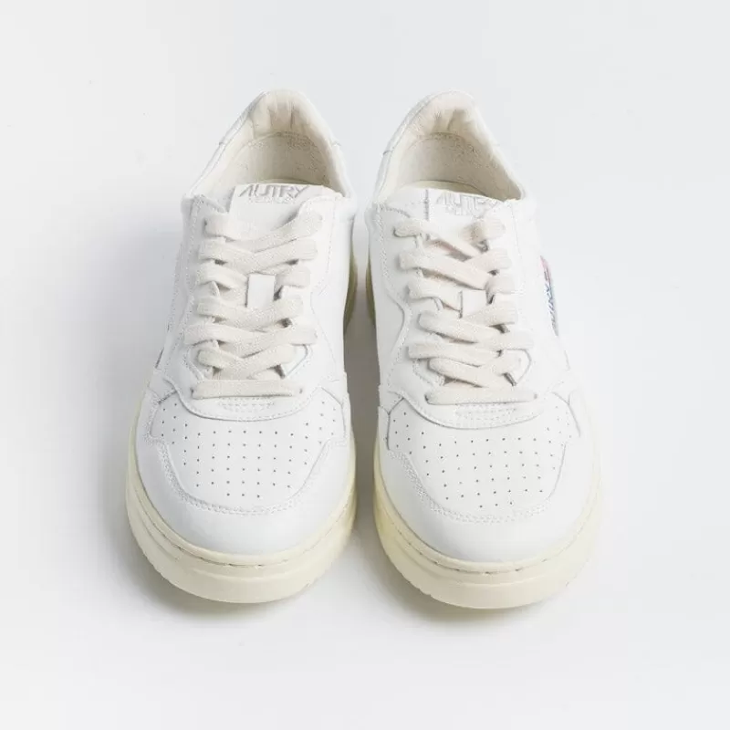 Women AUTRY - Collezione donna Sneakers*Autry Ld06- Sneakers Low Wom All Leat/Draw - White/White