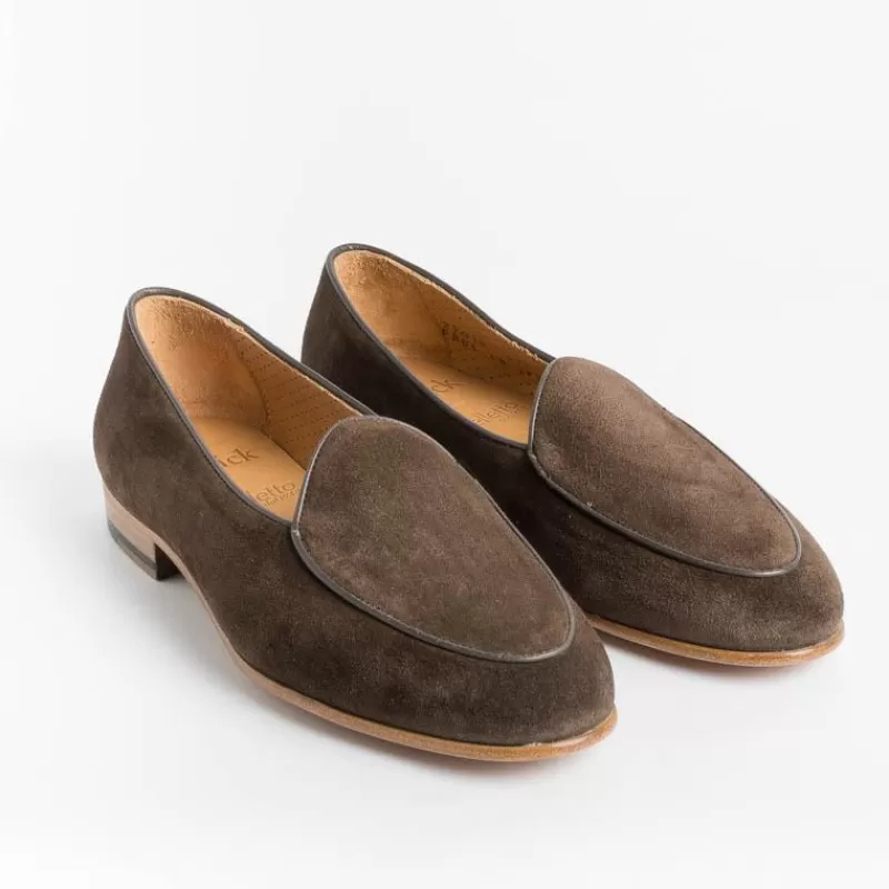 Women BERWICK 1707 - Collezione Donna Loafers*Berwick 1707 - Woman Loafer 170 - Dark Brown Suede