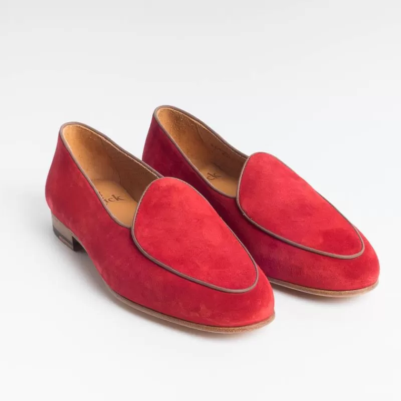 Women BERWICK 1707 - Collezione Donna Loafers*Berwick 1707 - Woman Loafer 170 - Pomegranate Suede