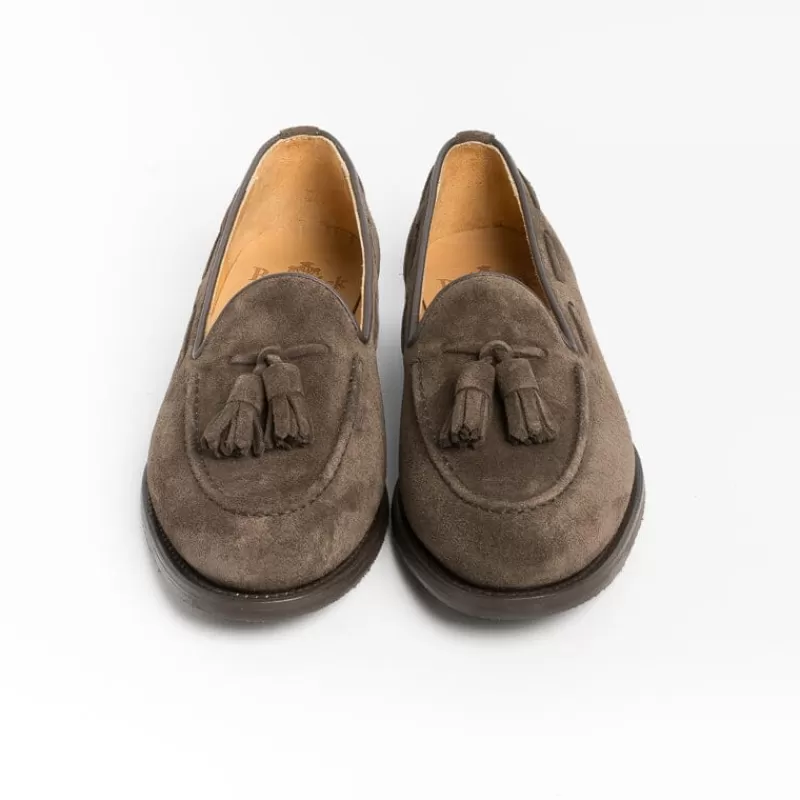 Women BERWICK 1707 - Collezione Donna Loafers*Berwick 1707 - Woman Loafer 193 - Dark Brown Suede