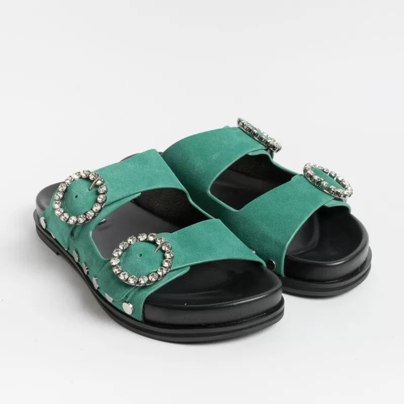 Women BIBI LOU Low Sandals* - Flat Sandals - 506Z Green