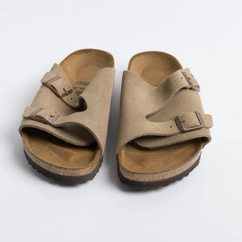 Women BIRKENSTOCK Low Sandals* - Flat Sandals 1023891 - Zurich Bs - Taupe
