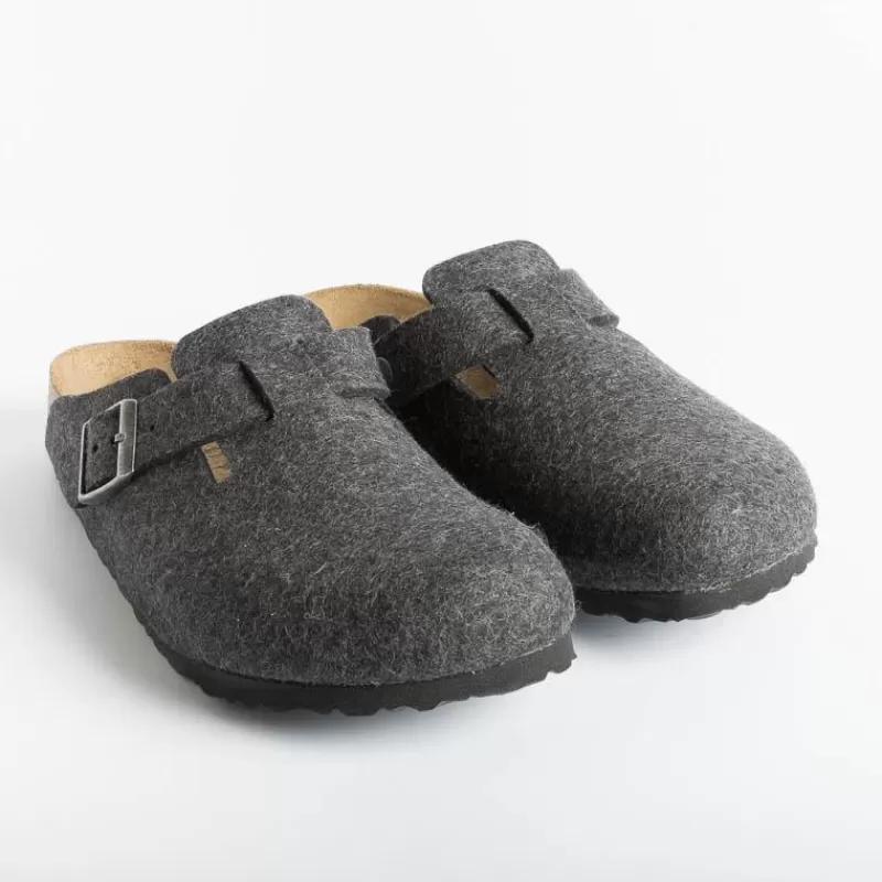 Men BIRKENSTOCK Sandals* - Sandal Boston Bs 0160373 - Anthracite