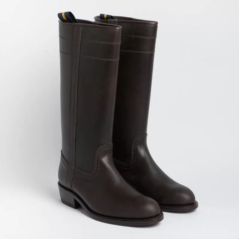 Women CAMPEROS Boots* - Boots - Texan - 100 Army - Moka