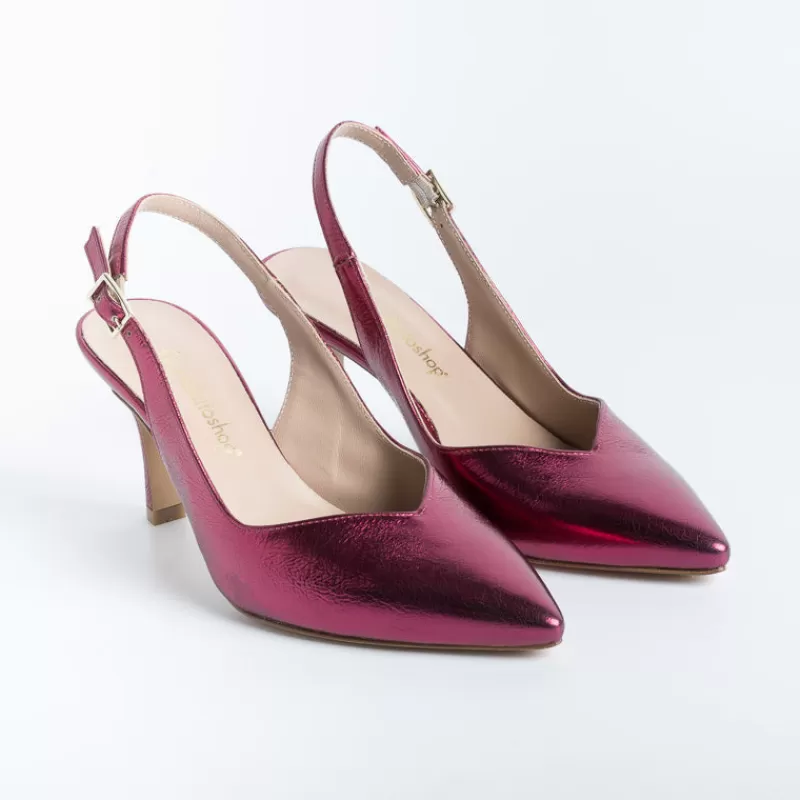 Women CAPPELLETTO 1948 Slingbacks*Cappellettoshop - Sling Back Mirna2- Fuchsia Nappa