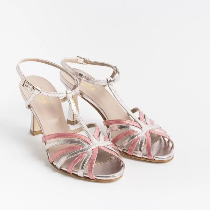 Women CHEVILLE Ceremony - Shoes And Clutches* - Sandals With Heels - Ophelia - Pink Orchid