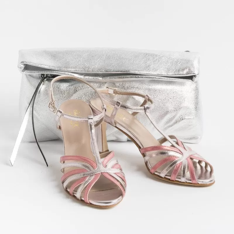 Women CHEVILLE Ceremony - Shoes And Clutches* - Sandals With Heels - Ophelia - Pink Orchid