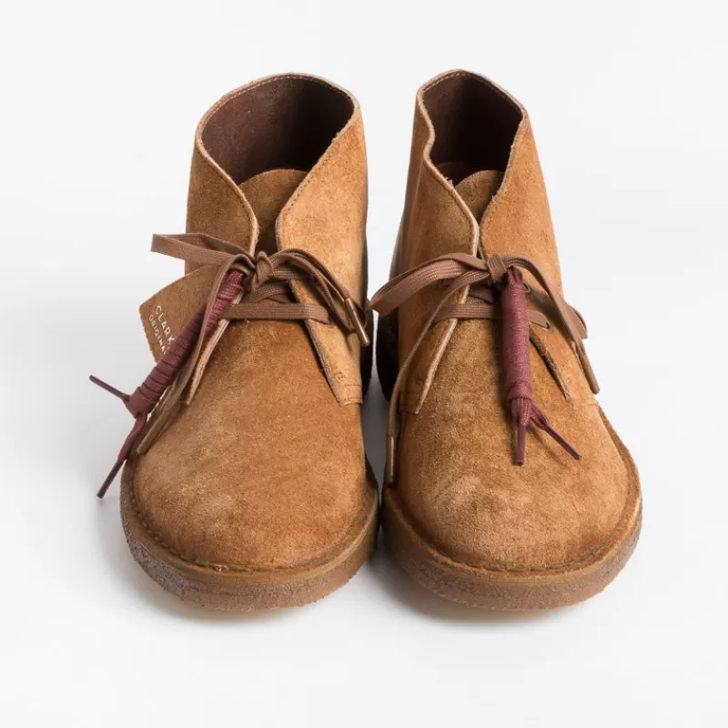 Men CLARKS - Collezione Uomo Poles*Clarks - Polish - Desert Coal - Ginger Suede