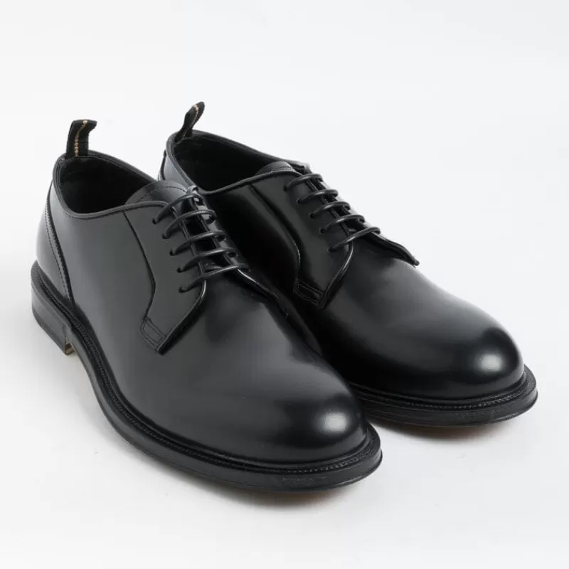 Men FABI Derby And Oxford Shoes* - Derby - Fu0840 - Black Leather Knight