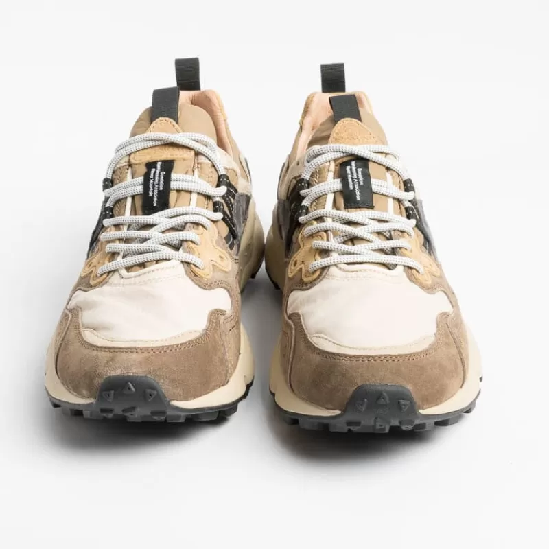 Men FLOWER MOUNTAIN Sneakers* - Sneakers Yamano 3 - 2B58 Beige Brown