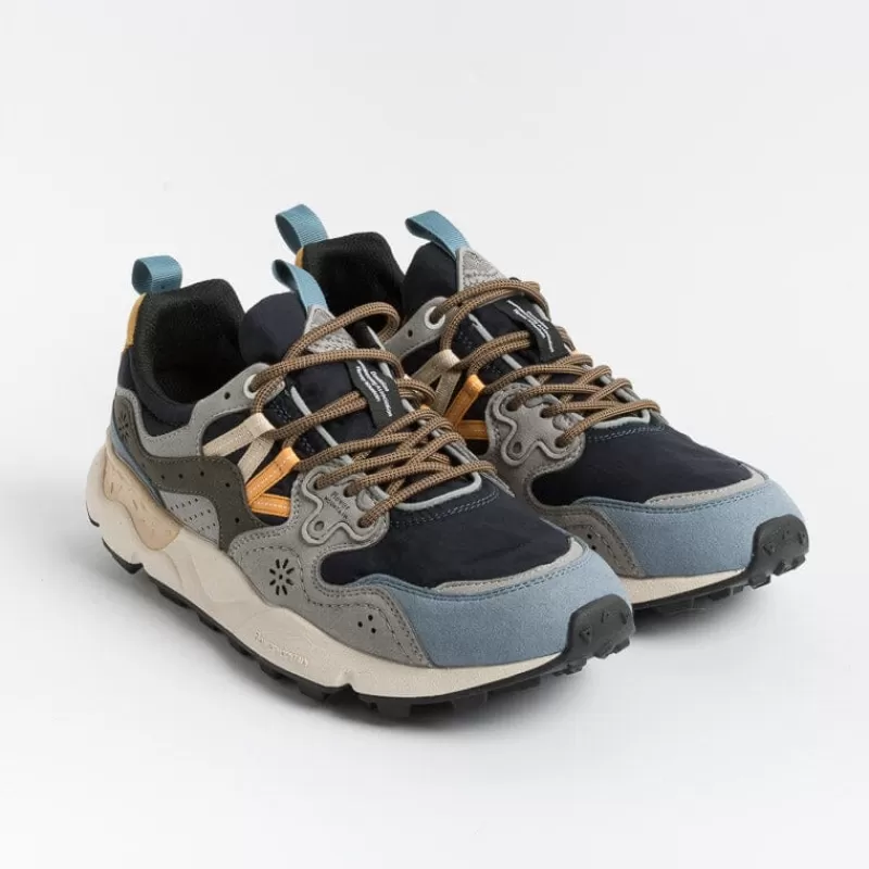 Men FLOWER MOUNTAIN Sneakers* - Yamano 3 1C74 Sneakers - Navy/ Grey