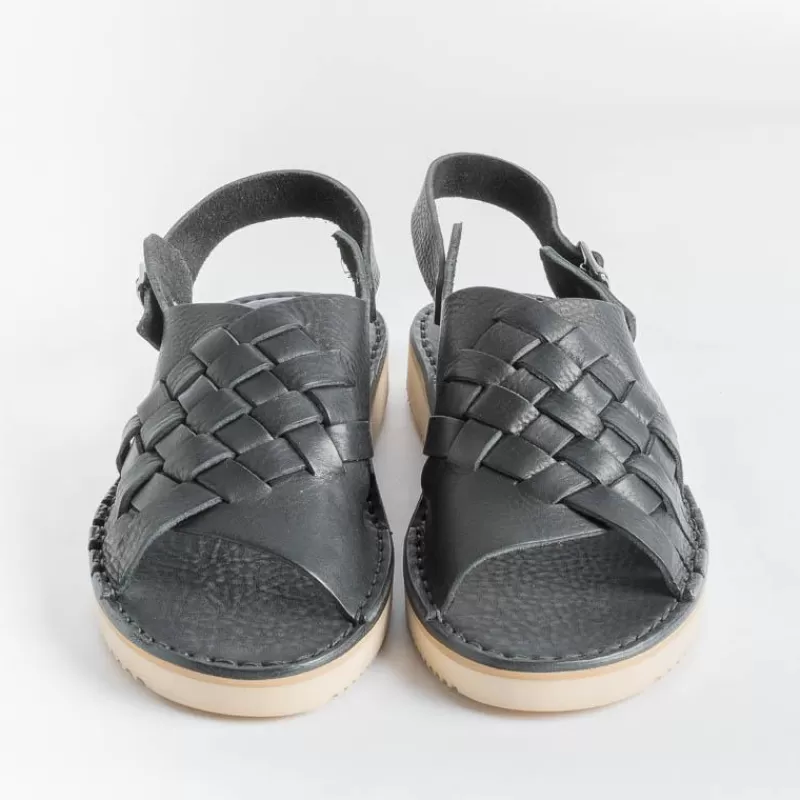 Women FRACAP Low Sandals* - Flat Sandals D177 - Nebrasca - Black
