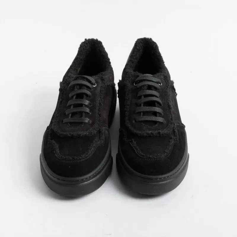 Women Fratelli Rossetti - Collezione Donna Sneakers*Fratelli Rossetti - Sneakers - 76828 - Black Suede
