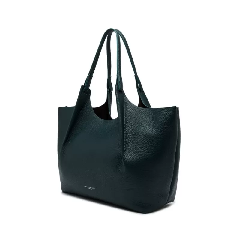 Women Gianni Chiarini Tote Bags* - Bs 9720 - Dua - Deep Green Testa Di Moro