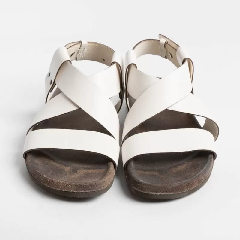 Women GIULIA TADDEUCCI Low Sandals* - Flat Sandals - 46464 - White
