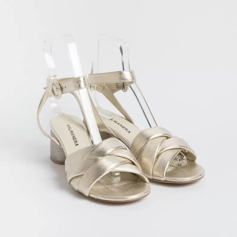 Women HALMANERA Sandals With Heel* - Sandals With Heel - Goss - Platinum