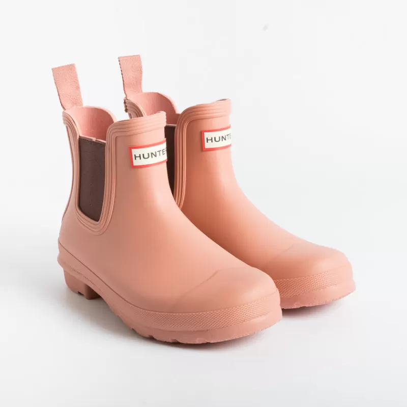 Women HUNTER - Collezione Donna Ankle Boots*Hunter - Beatles Ankle Boot - Fs2078Rma - Pink