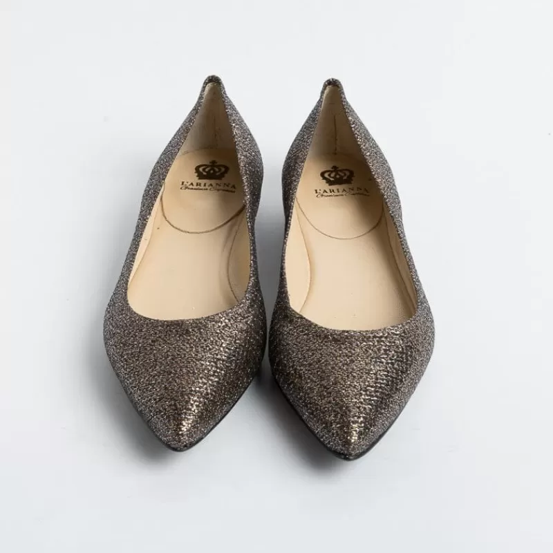 Women L'Arianna Ballerina*L' Arianna - Ballerina Bl1011 - Moon - Walnut