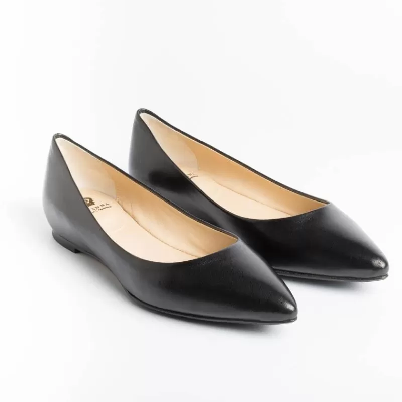 Women L'Arianna Ballerina*L 'Arianna - Ballerina Bl1011 - Siviglia - Black Rubber Sole