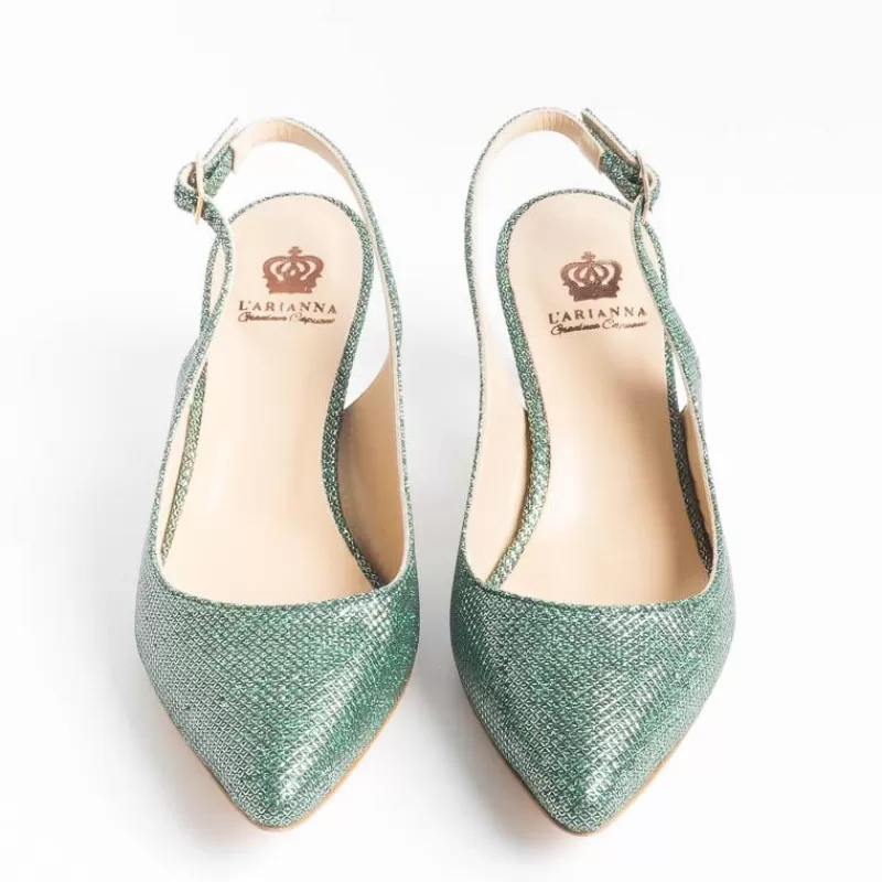Women L'Arianna Slingbacks*L 'Arianna - Sling Back Ch2025 - Luminor - Green