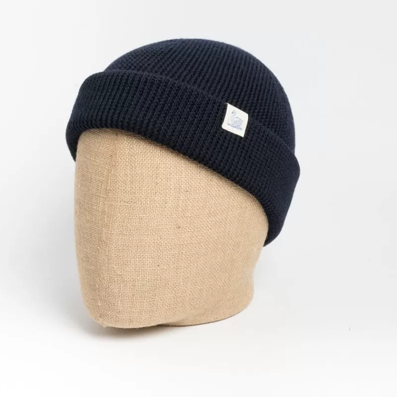 Women MERZ B. SCHWANEN Hats And Caps* - Basic Beanie - 51 Dark Navy