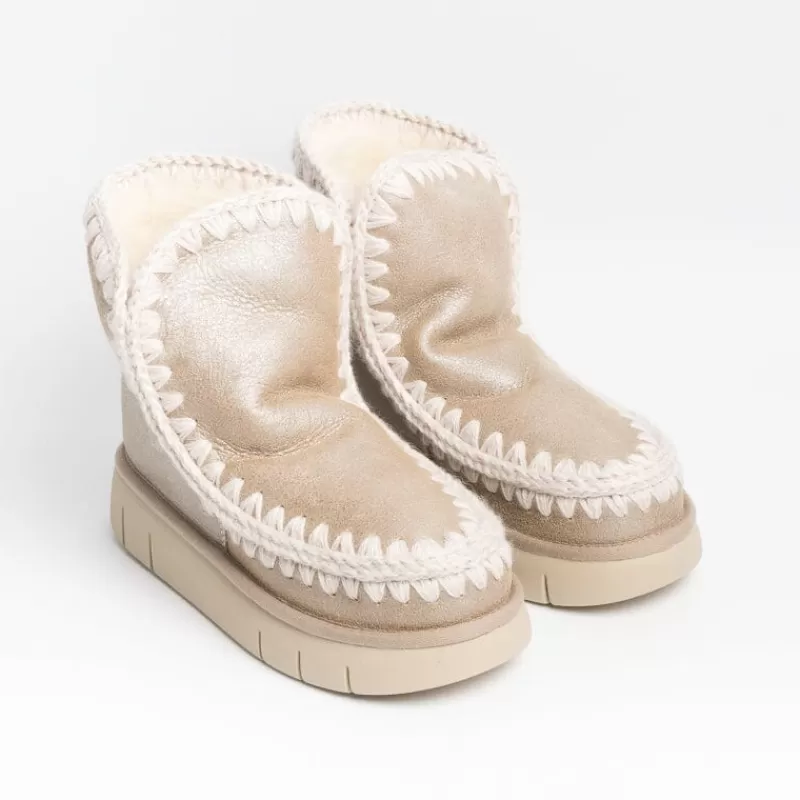Women Mou Ankle Boots* - Ankle Boot - Bounce- 531002B - Leather - Silver