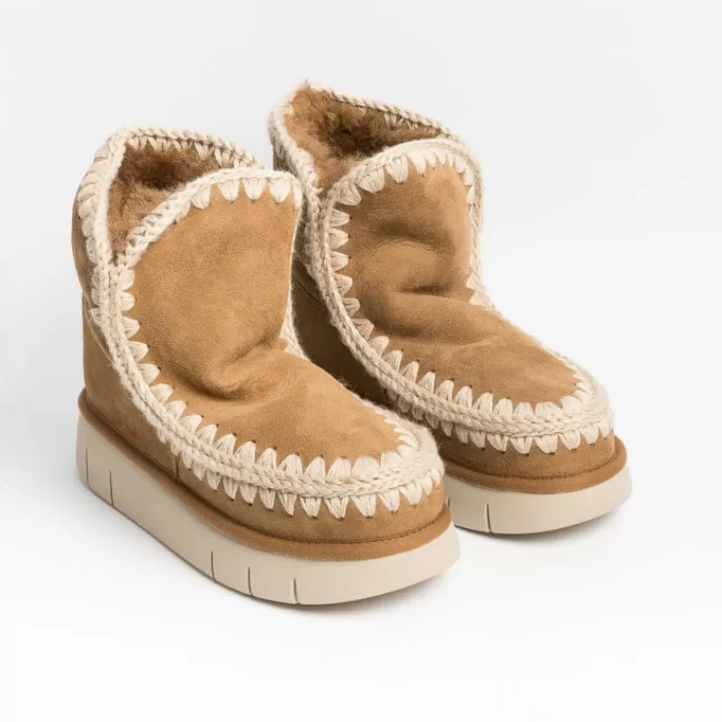 Women Mou Ankle Boots* - Ankle Boot - Bounce - 531002 - Suede - Cognac