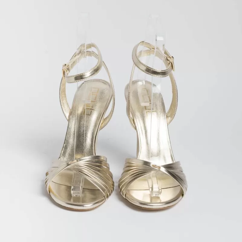 Women NCUB Wedding Shoes* - Sandals With Heels - Sole 19 - Platinum Laminate