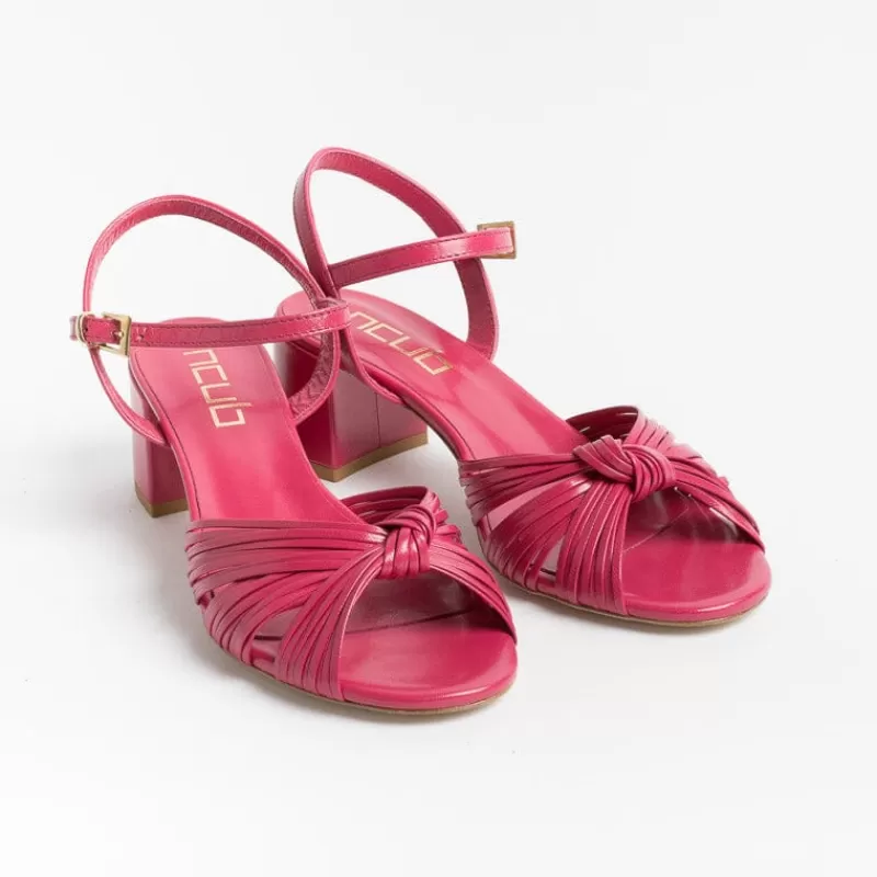 Women NCUB Sandals With Heel* - Sandals With Heels - Stefy 64 - Fuchsia Crepe