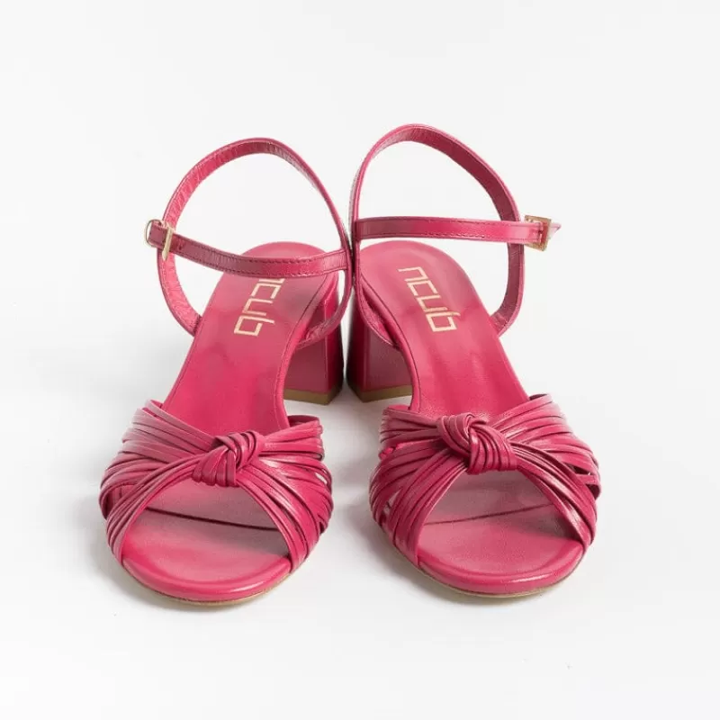 Women NCUB Sandals With Heel* - Sandals With Heels - Stefy 64 - Fuchsia Crepe