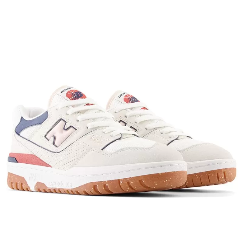 Women NEW BALANCE - Collezione Donna Sneakers*New Balance - Sneakers Bbw550Np - White Blue Red