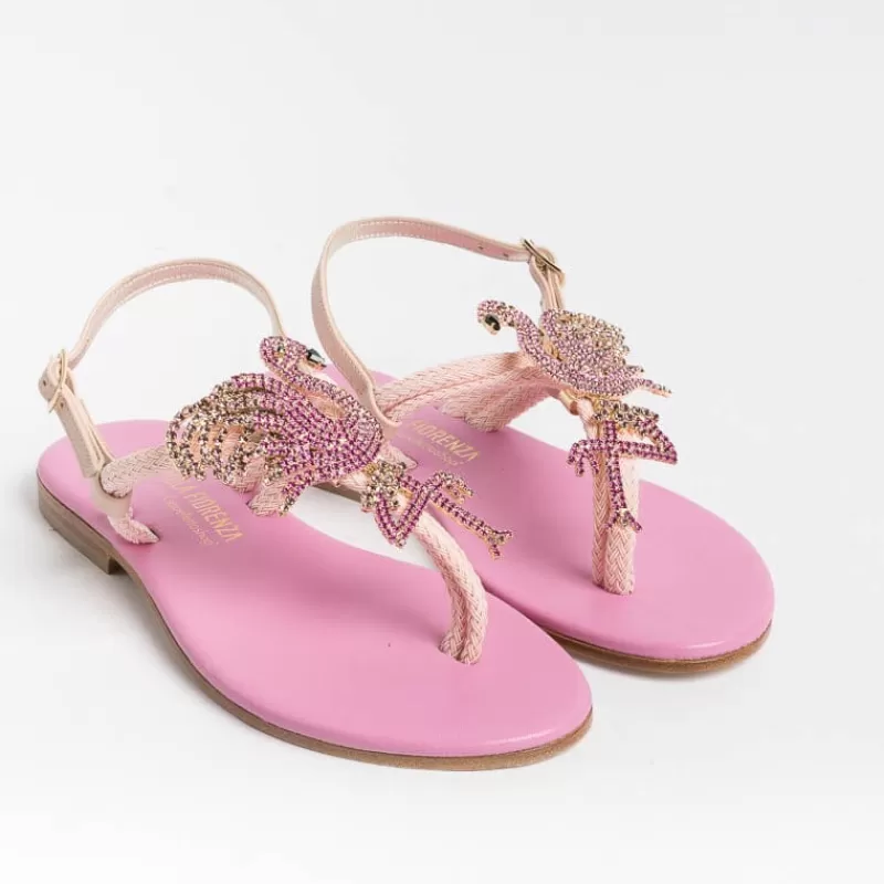 Women PAOLA FIORENZA Low Sandals* - Flat Thong Sandals - Ps370 - Pink