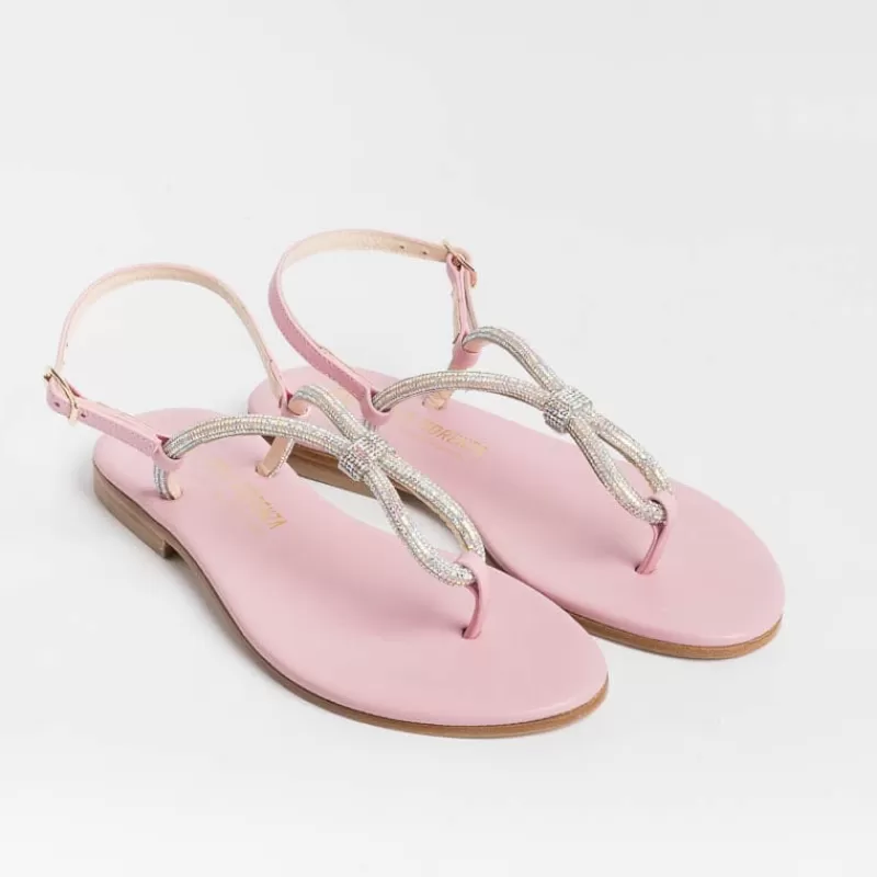 Women PAOLA FIORENZA Flip-Flops Sandals* - Flat Thong Sandals - Ss2336 - Pink