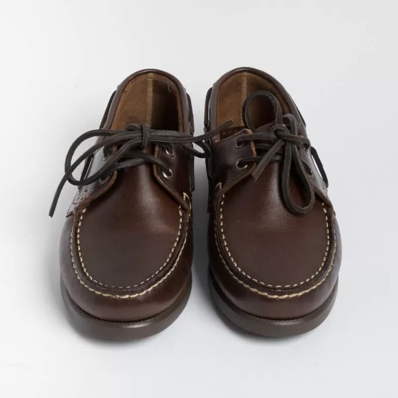 Women Paraboot Derby And Oxford Shoes* - Barth F/Marine -Laced 190818 - Marron Lis America