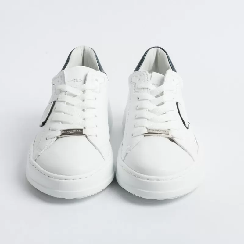 Women Philippe Model Paris Sneakers*Philippe Model - Sneakers Bjld Wm02 - Tres Temple - Petrol White