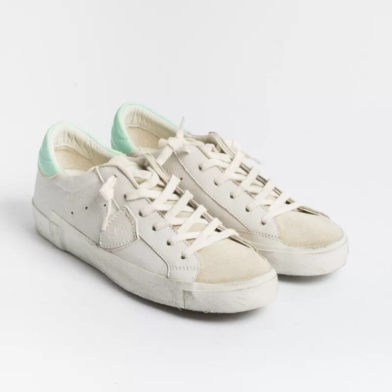 Women Philippe Model Paris Sneakers*Philippe Model - Sneakers Prld Wx16 - Parisx - White Sand