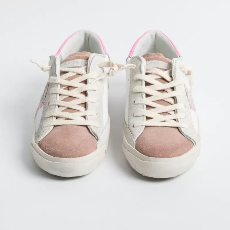 Women Philippe Model Paris Sneakers*Philippe Model - Sneakers Prld Wx29 - Parisx - Powder Pink