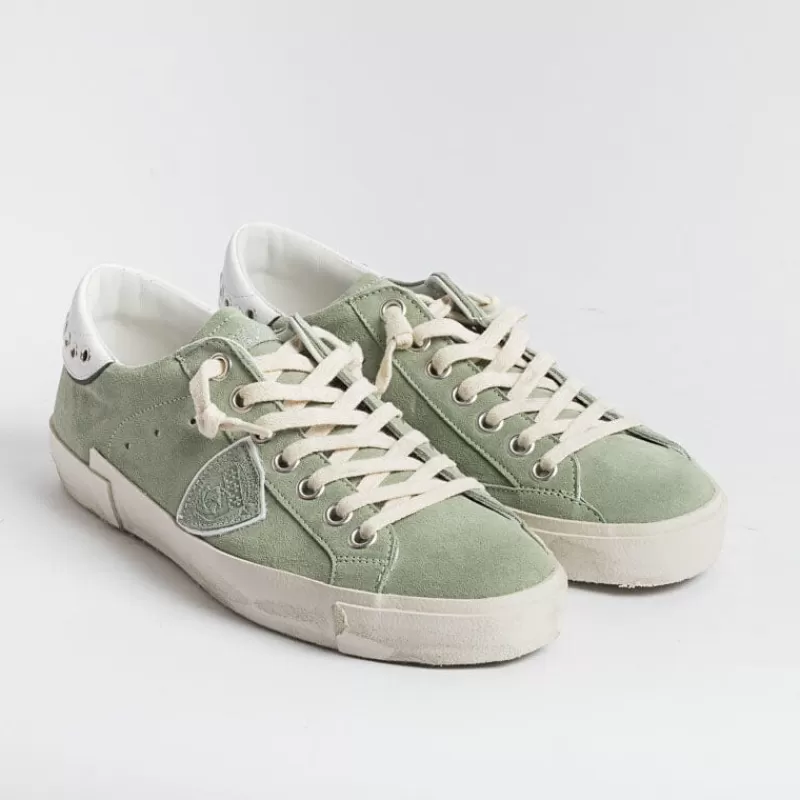 Men Philippe Model Paris Sneakers*Philippe Model - Sneakers Prlu Dy03 - Parisx - Gipsy Green