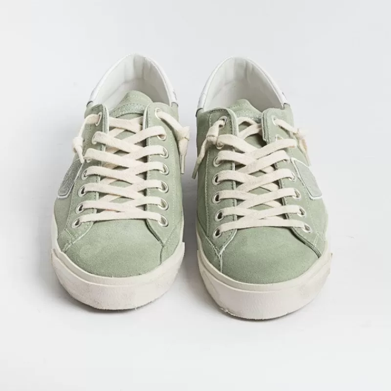 Men Philippe Model Paris Sneakers*Philippe Model - Sneakers Prlu Dy03 - Parisx - Gipsy Green