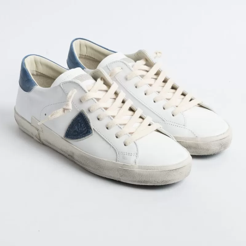 Men Philippe Model Paris Sneakers*Philippe Model - Sneakers Prlu Vp16 - Parisx - White Bluette