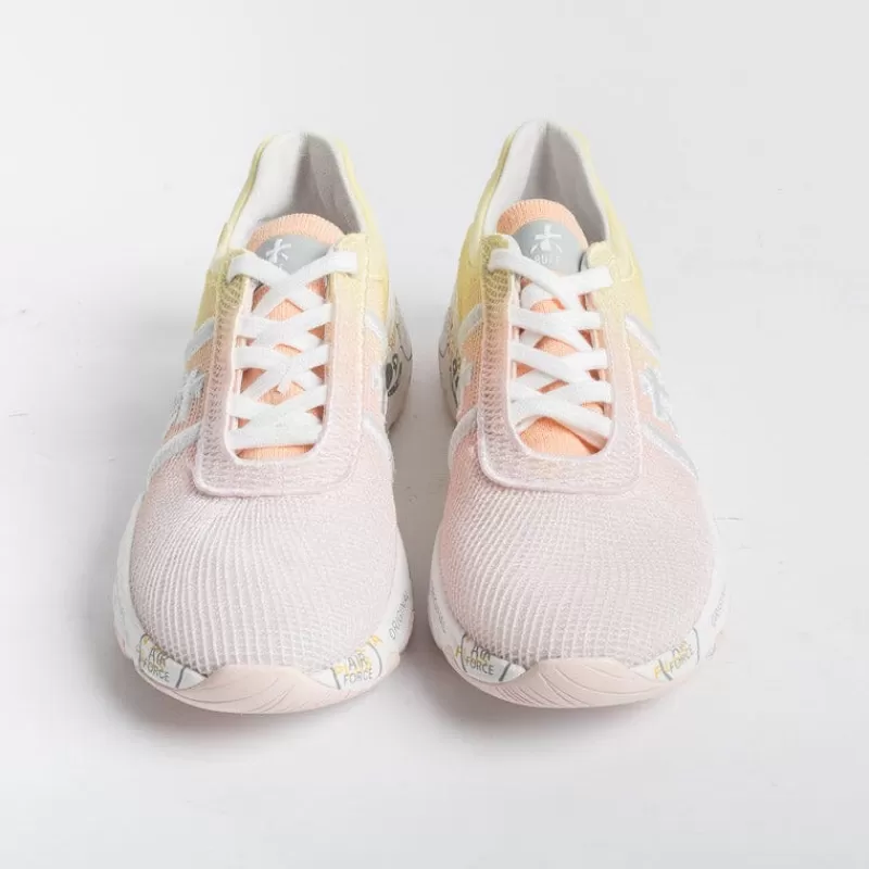 Women Premiata Sneakers* - Sneakers - Buff 6204 - Yellow Pink
