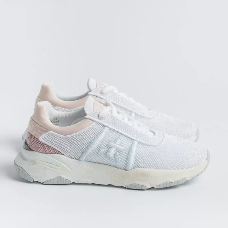 Women Premiata Sneakers* - Sneakers - Buff 6207 - White Pink