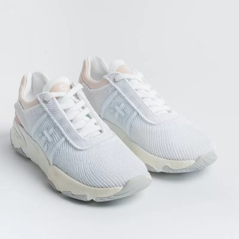 Women Premiata Sneakers* - Sneakers - Buff 6207 - White Pink
