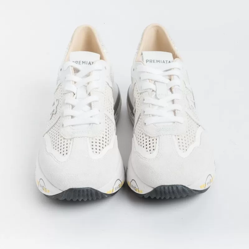 Women Premiata Sneakers* - Sneakers - Cassie 6341 - Perforated White