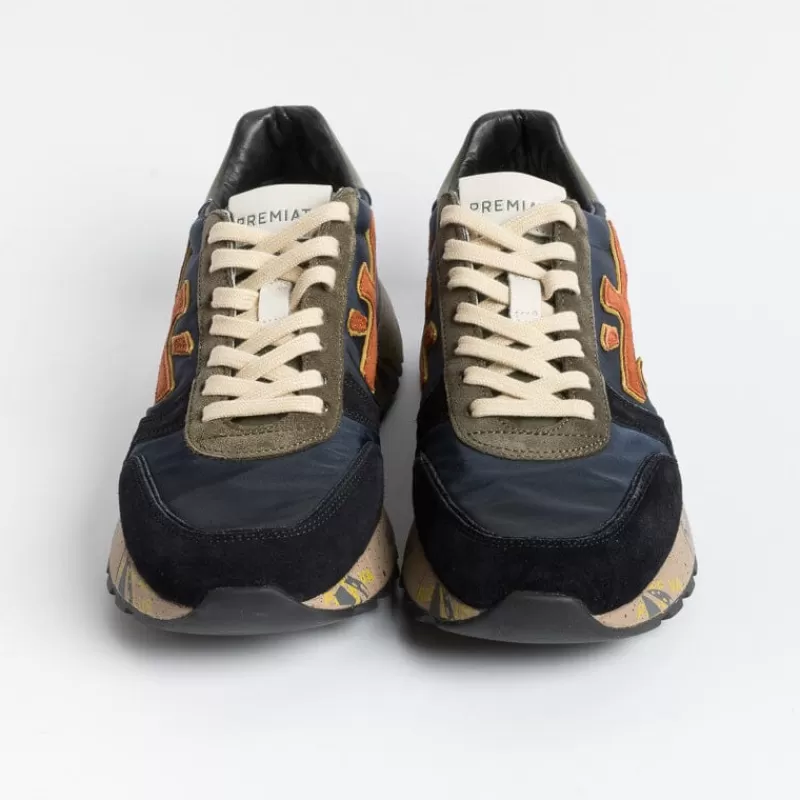 Men Premiata - Collezione Uomo Sneakers*Premiata - Sneakers - Mick 6419 - Blue Orange
