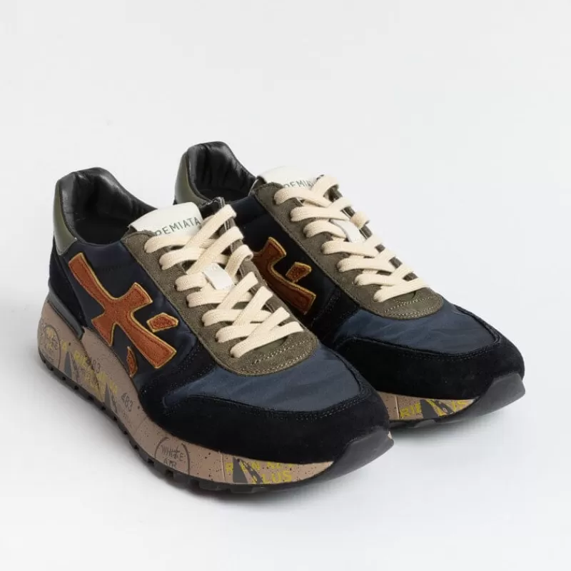 Men Premiata - Collezione Uomo Sneakers*Premiata - Sneakers - Mick 6419 - Blue Orange