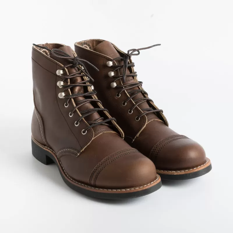 Women Red Wing - Collezione Donna Ankle Boots*Red Wing Shoes - Ankle Boot - Iron Ranger - 3365 - Amber